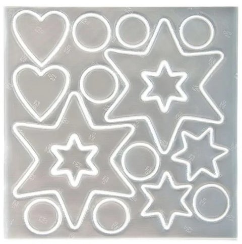 Refleks selvklebende stjerner