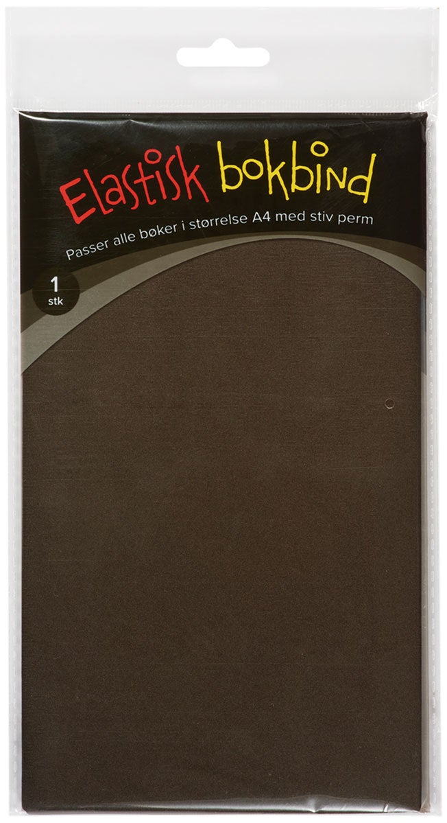 Bokbind Elastisk Sort