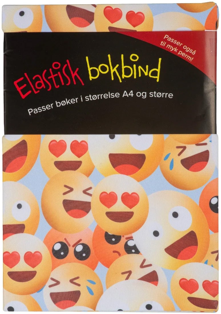 Bokbind Elastisk Større Bøker Emojo