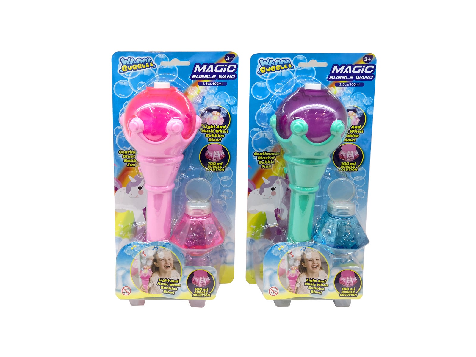 Såpeboblestav Med Lys & Lyd