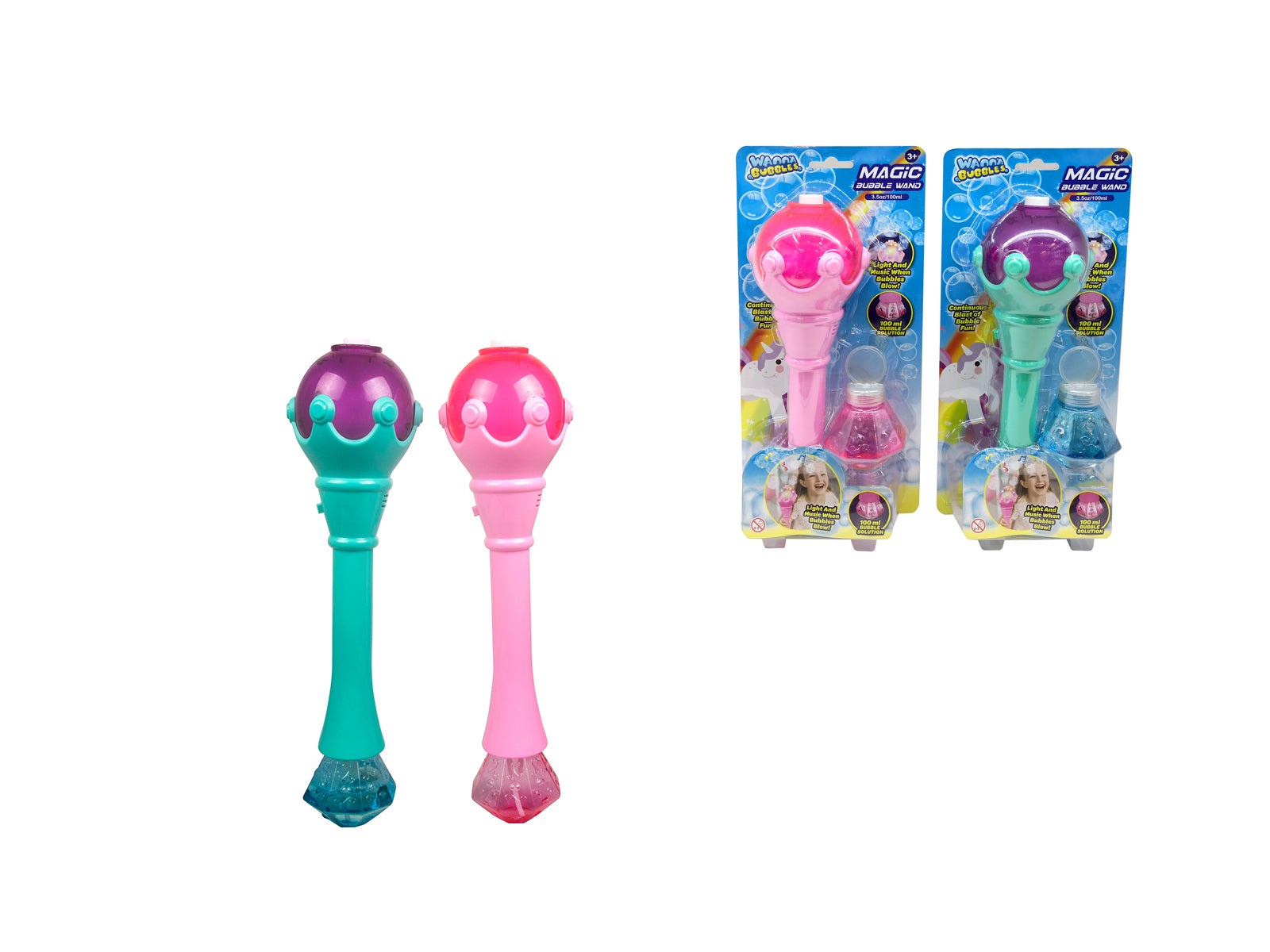 Såpeboblestav Med Lys & Lyd