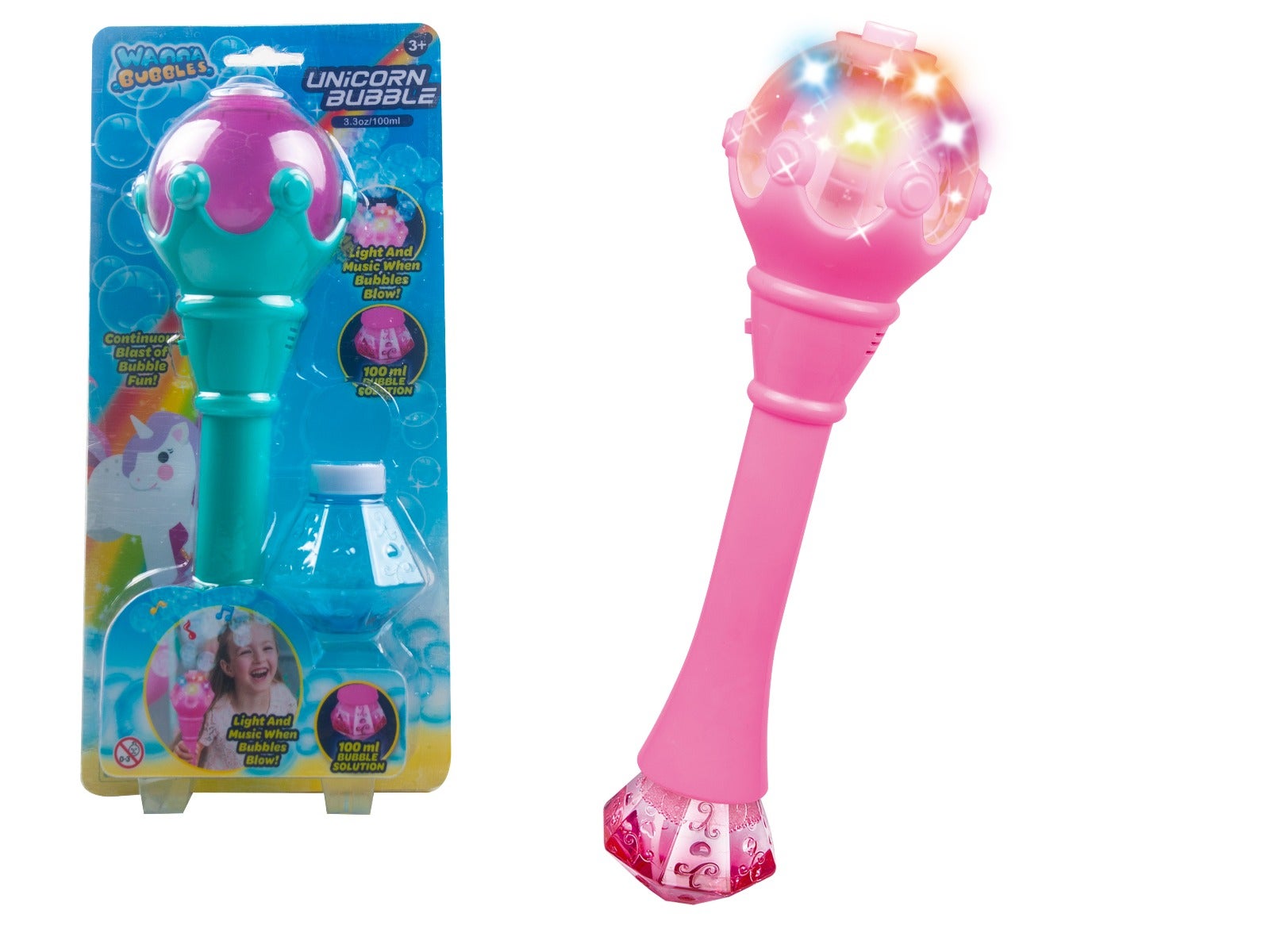 Såpeboblestav Med Lys & Lyd