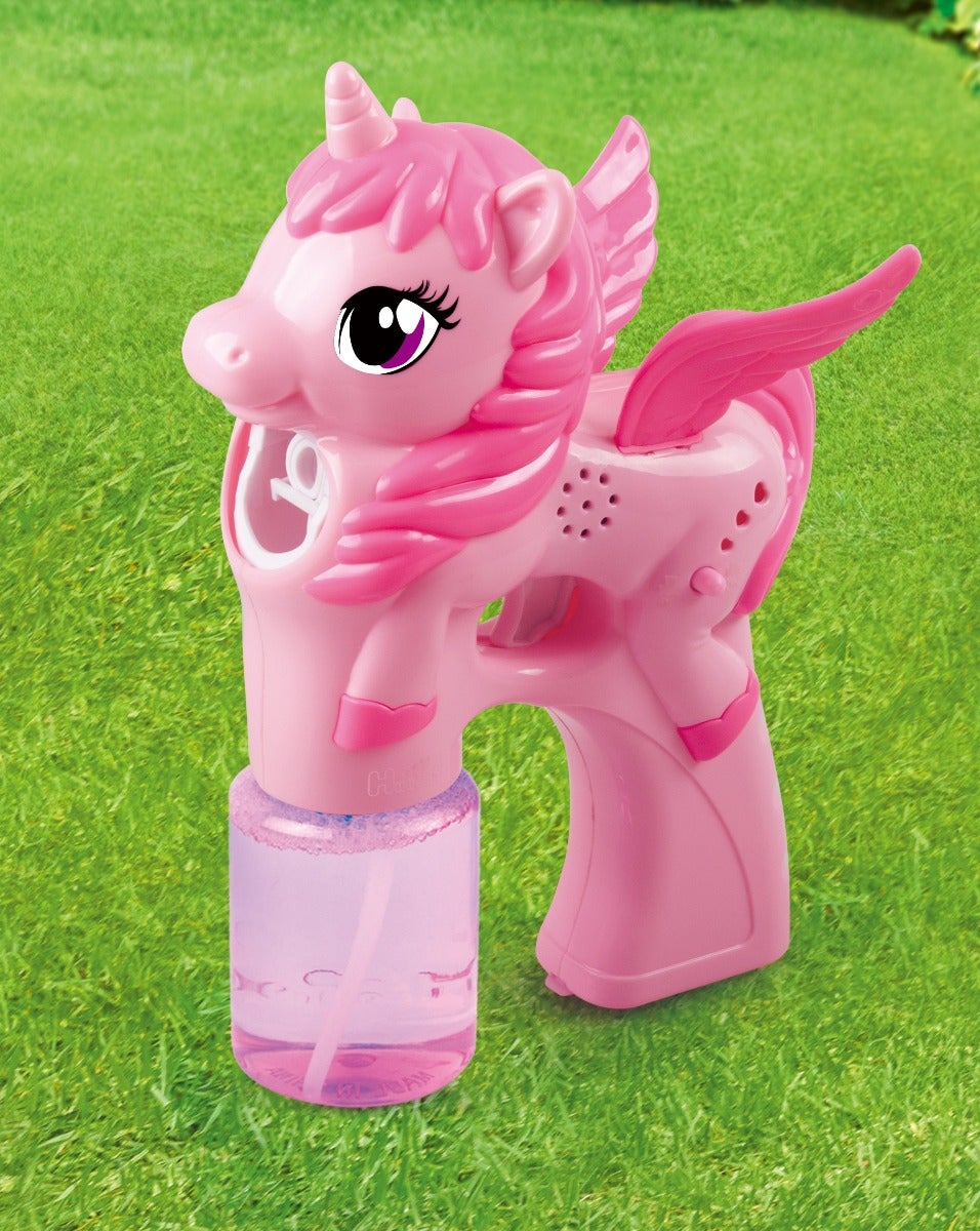 Såpeboblepistol Enhjørning m/lyd & lys