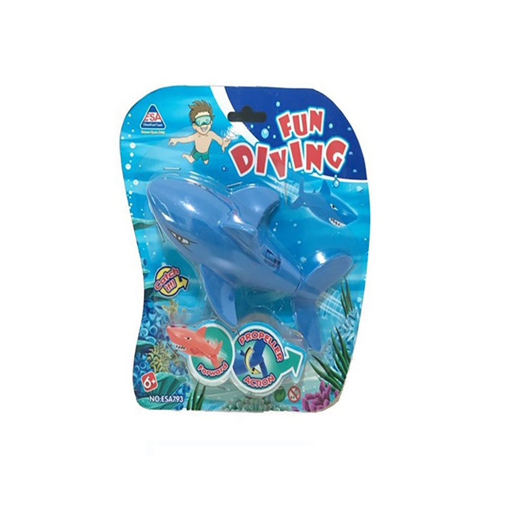 Hai Som Svømmer Opptrekk 16,5cm