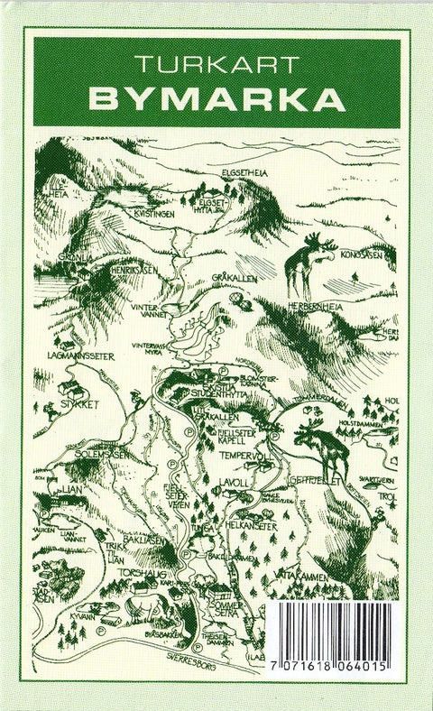 Turkart Bymarka Sommer - Trondheim