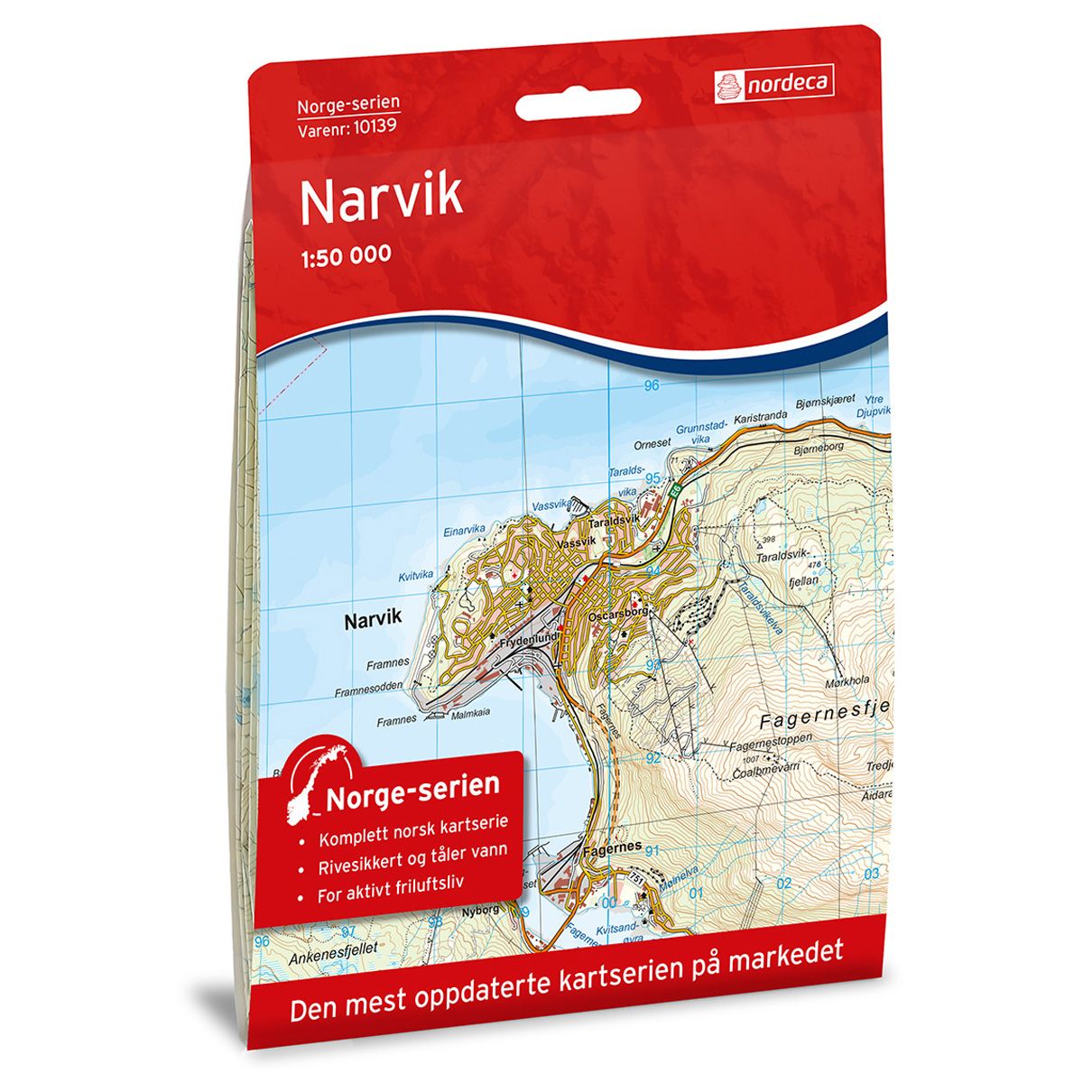 Bilde av Narvik Av 1:50 000