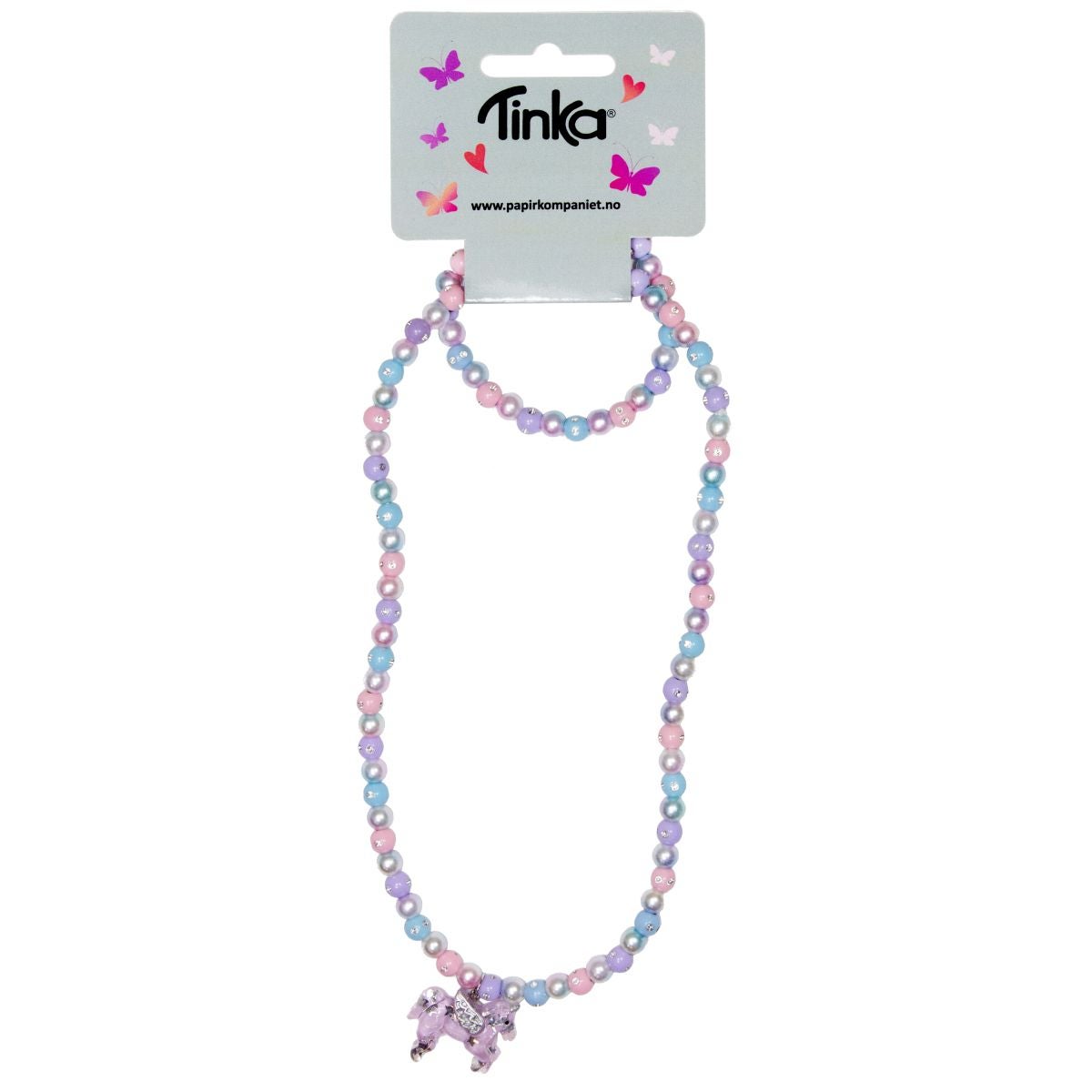 Halskjede/armbånd Lilla Unicorn