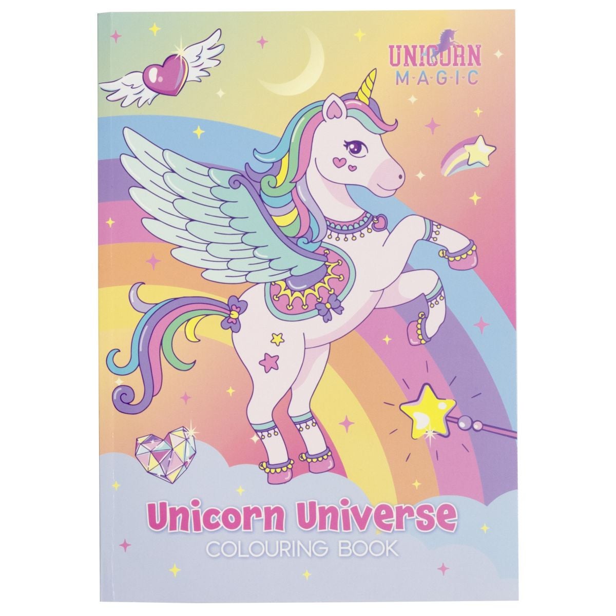 Fargebok Unicorn 40 Sider 120g Tinka