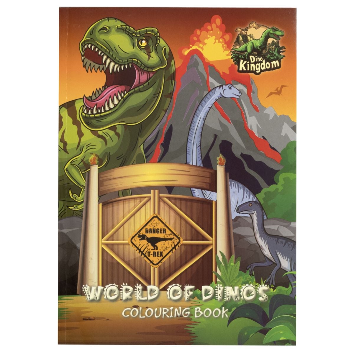 Fargebok Dinosaur 40 Sider 120g Tinka