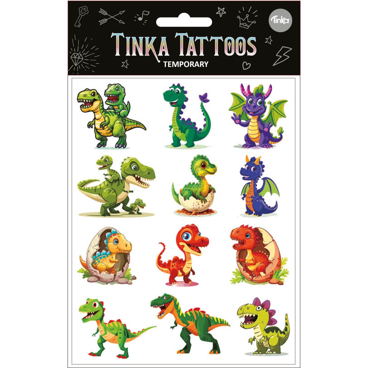 Tatovering Dinosaur Tinka Tattoo