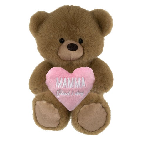Bamse morsdag 15cm Mamma glad i deg
