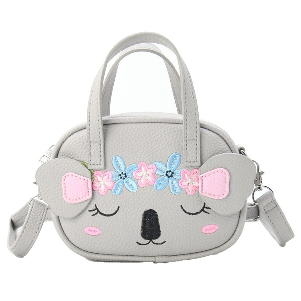 Veske Koala Grå m/håndtak Tinka Pretty Purse