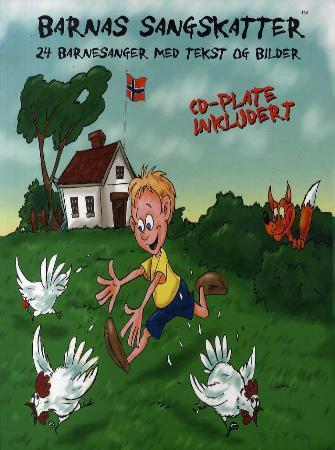 Barnas Sangskatter 1 M/Cd - 24 barnesanger med tekst og bilder