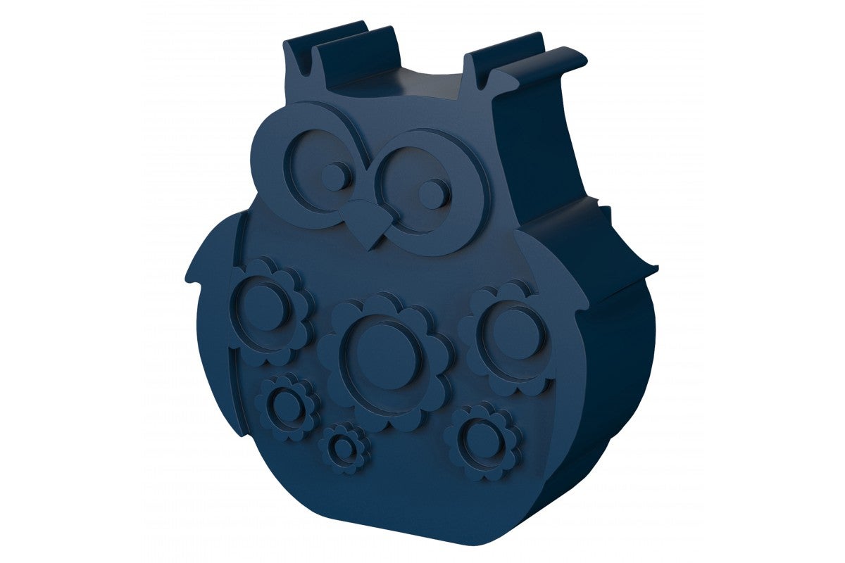 Matboks Blafre Plast Ugle Marineblå