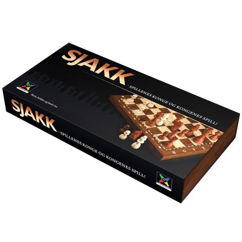 Sjakksett I Tre 40 X 40