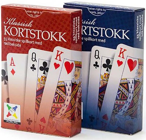 Kortstokk Rød/Blå