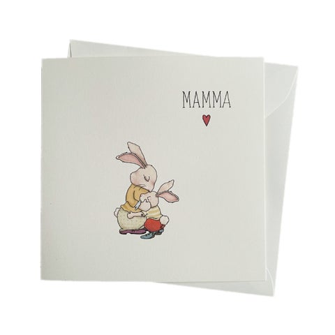 Kort Talén 15x15 cm Mamma