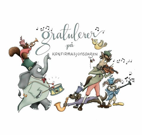 Kort konfirmasjon Korps Talén