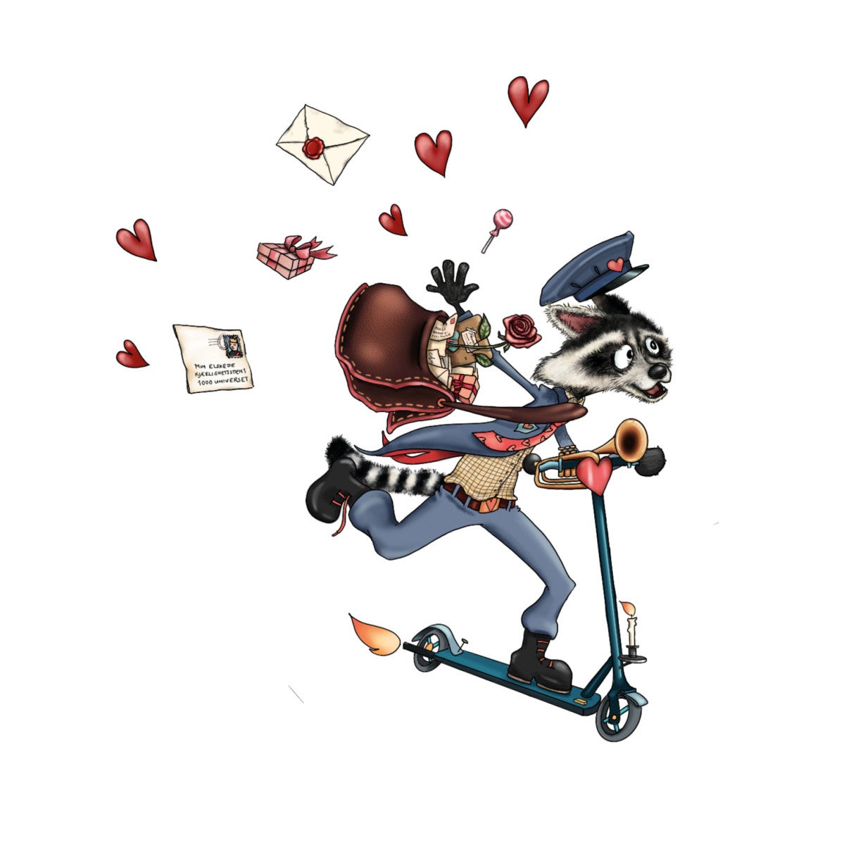 Kort Hjertepost Talén