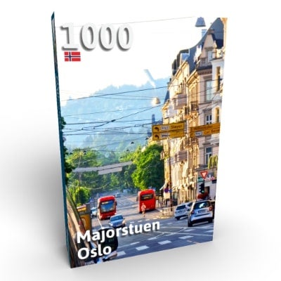 Puslespill 1000 Majorstua, Oslo