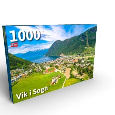 Puslespill 1000 Vik I Sogn