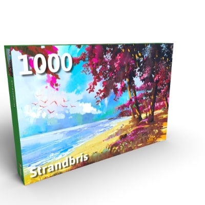 Puslespill 1000 Kunst Motiv 2: Strandbris