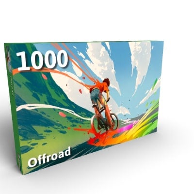 Puslespill 1000 Kunst Motiv 3: Offraod