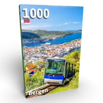 Puslespill 1000 Bergen