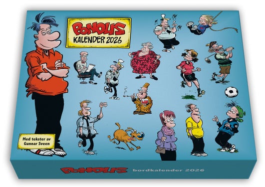 Pondus bordkalender 2026