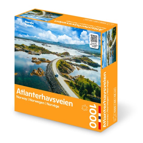 Puslespill 1000 Atlanterhavsveien