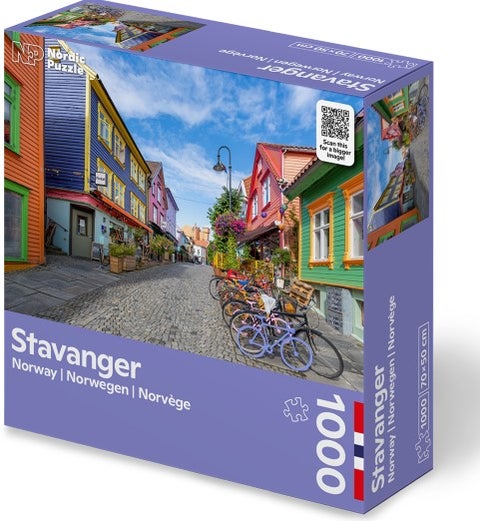 Stavanger puslespill - 1000 brikker