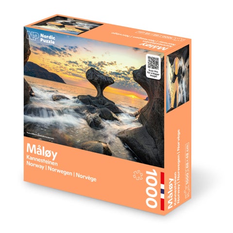 Puslespill 1000 Kannesteinen Måløy