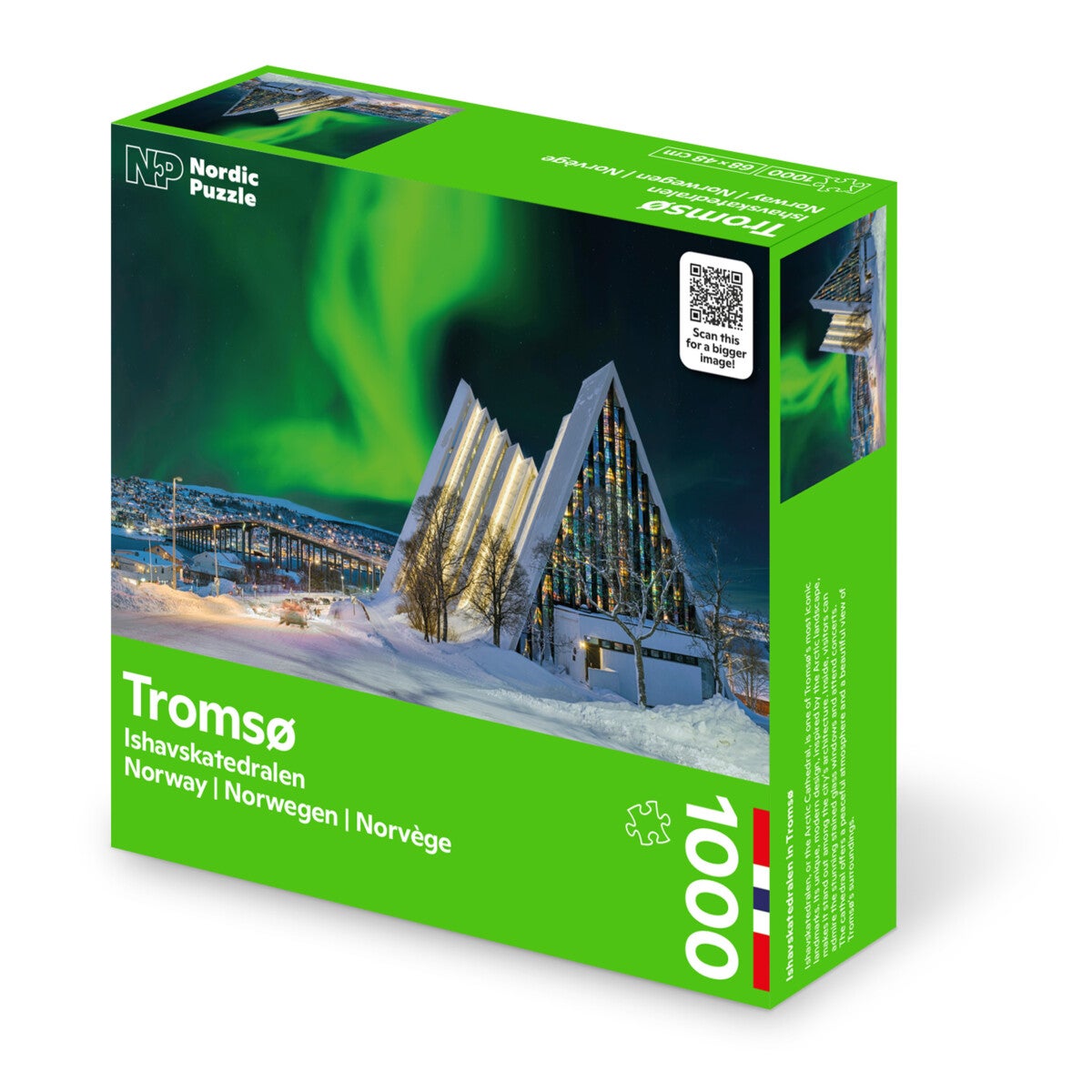 Ishavskatedralen, Tromsø - 1000 brikker