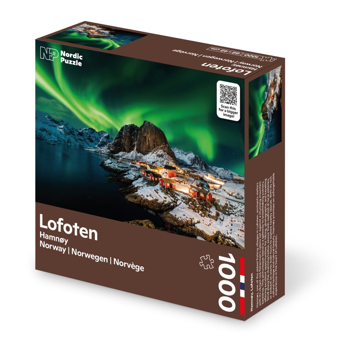 Puslespill 1000 Lofoten I Nordlys