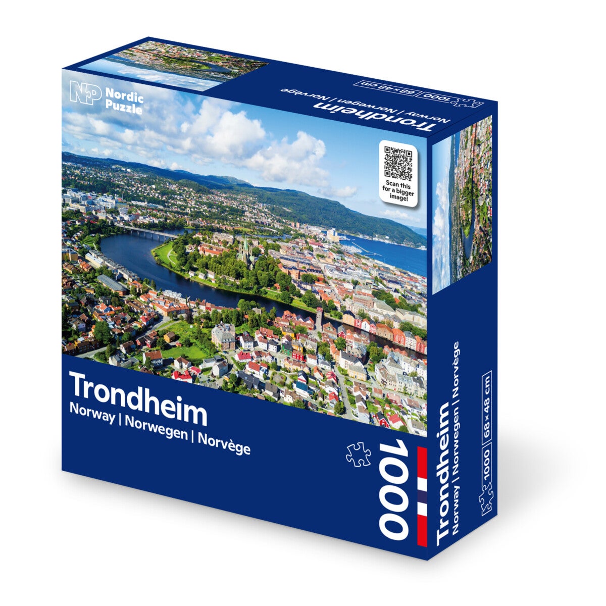 Puslespill 1000 Trondheim