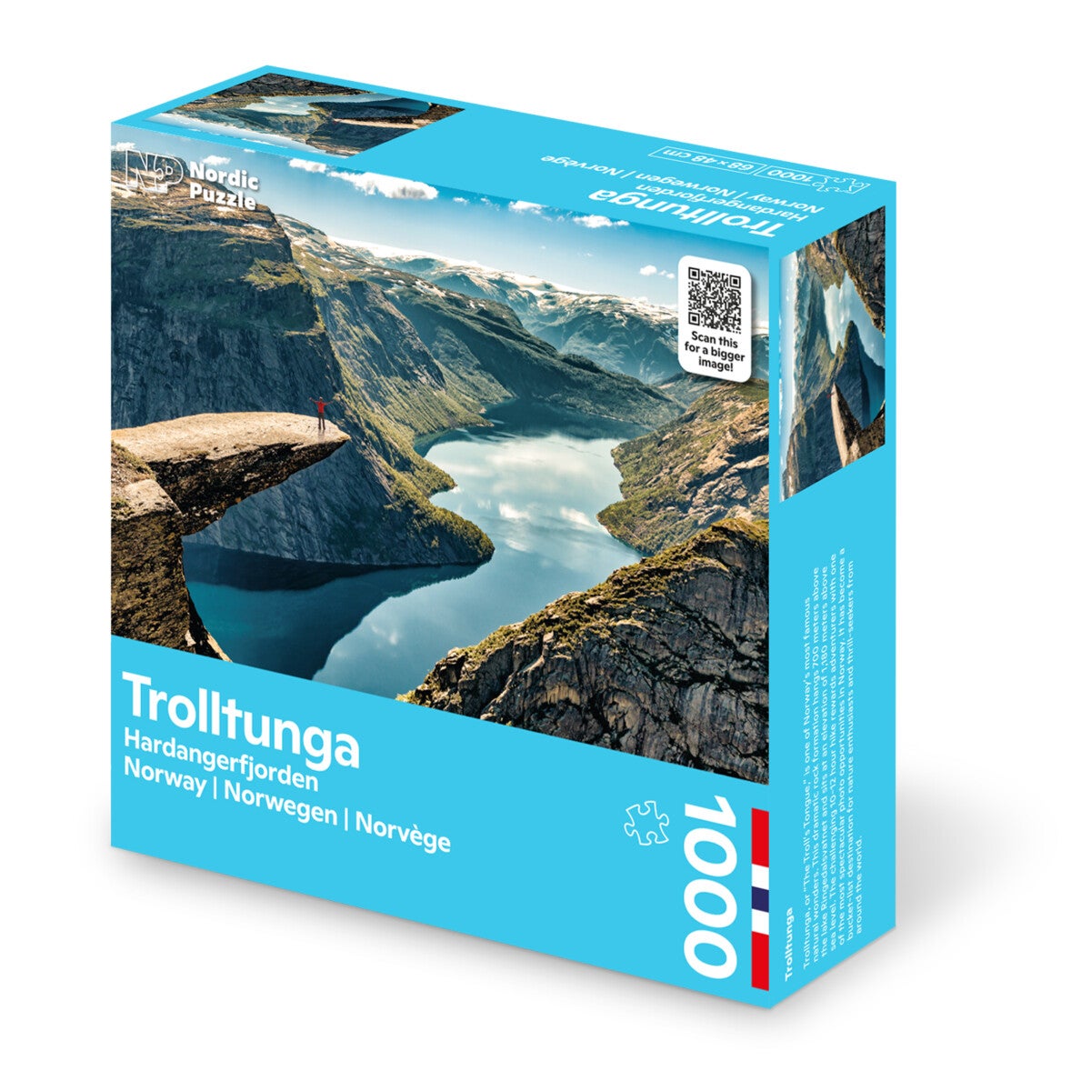 Trolltunga - 1000 brikker