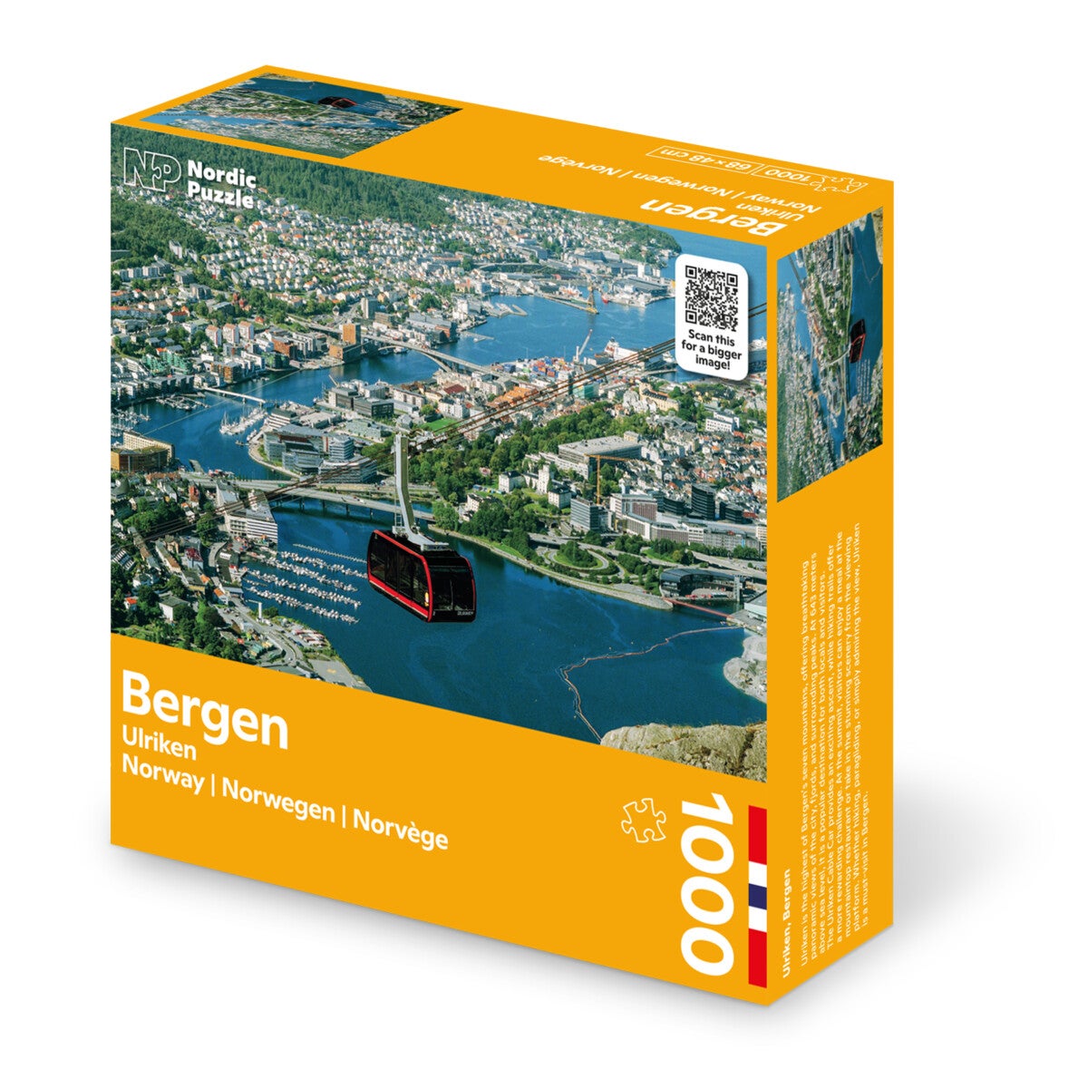 Ulriken puslespill - 1000 brikker