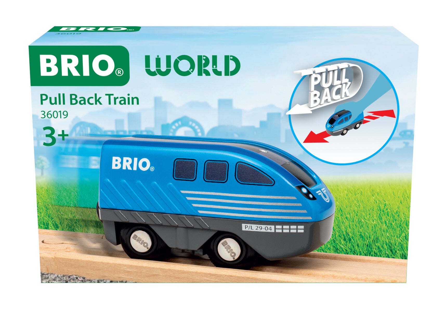 Brio Pull Back Train