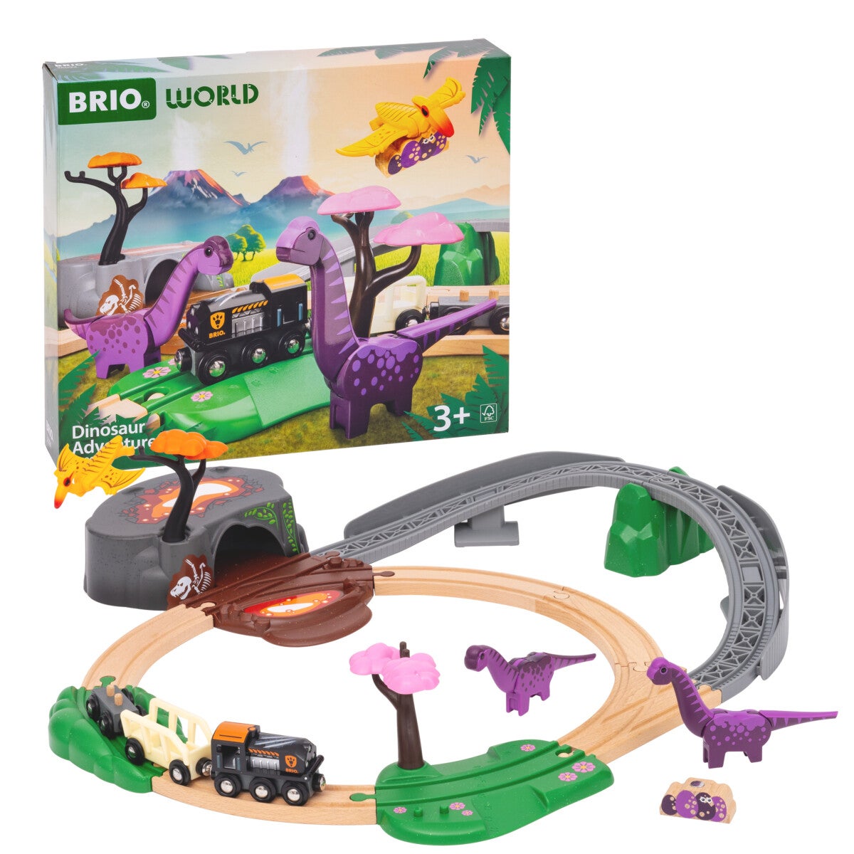 Leke Brio Dinosaur Adventure Set