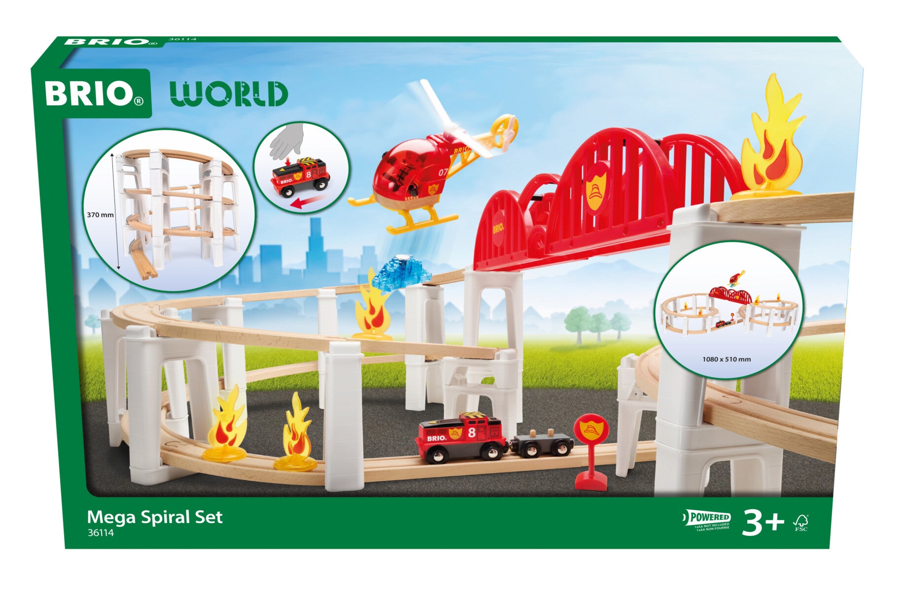 Brio Mega Spiral Set
