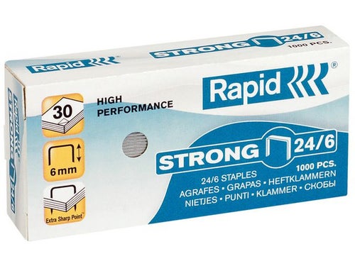 Heftestift Rapid Strong 24/6 (1000)