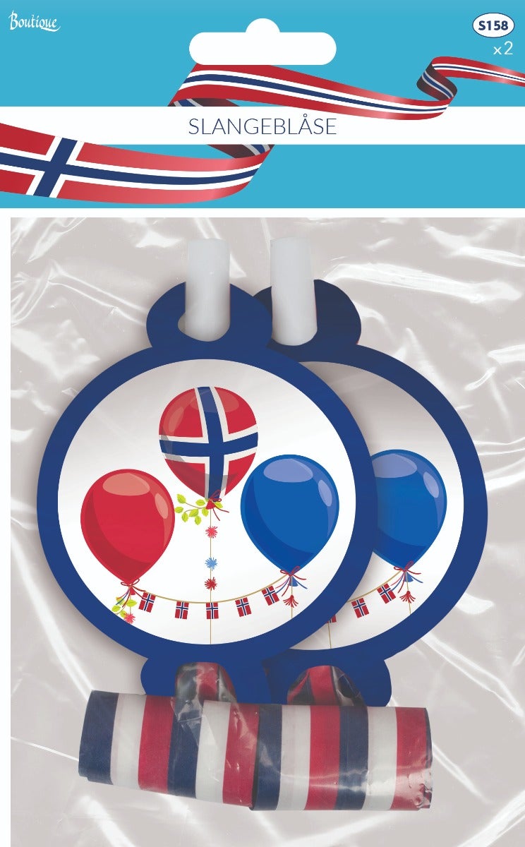 Slangeblåse ballong