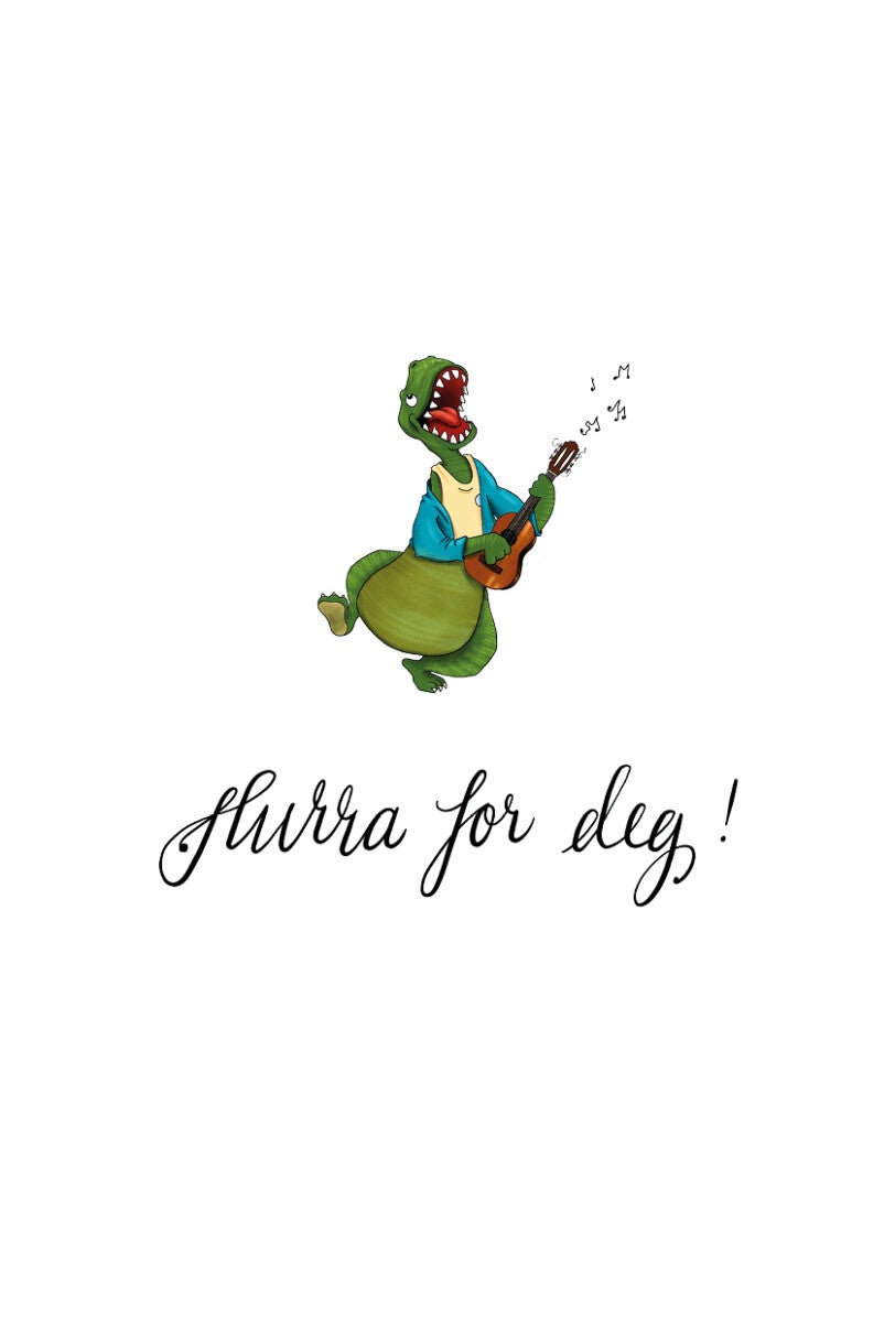 Kort enkelt minidino Talén