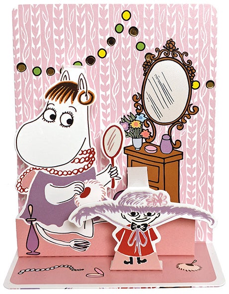 Kort Mummi 3D Snorkfrøken