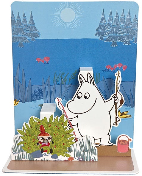 Kort Mummi 3D Mummi på fisketur