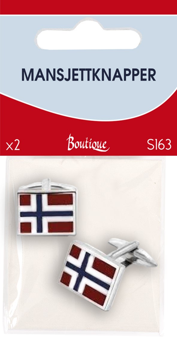 Mansjettknapper Flagg