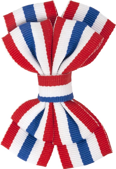 Hårspenne stor Flagg