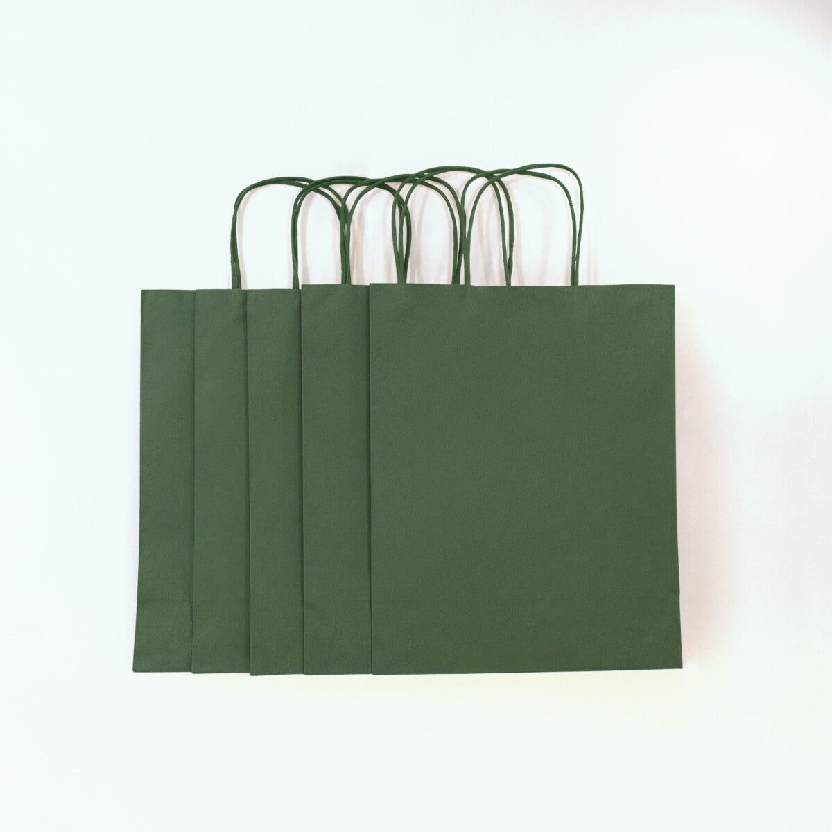 Gavepose mørkgrønn 5pk L