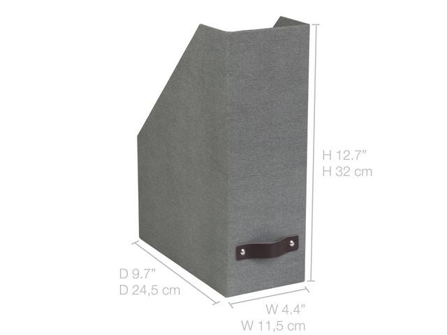 Tidsskriftsamler Bigso Estelle grå