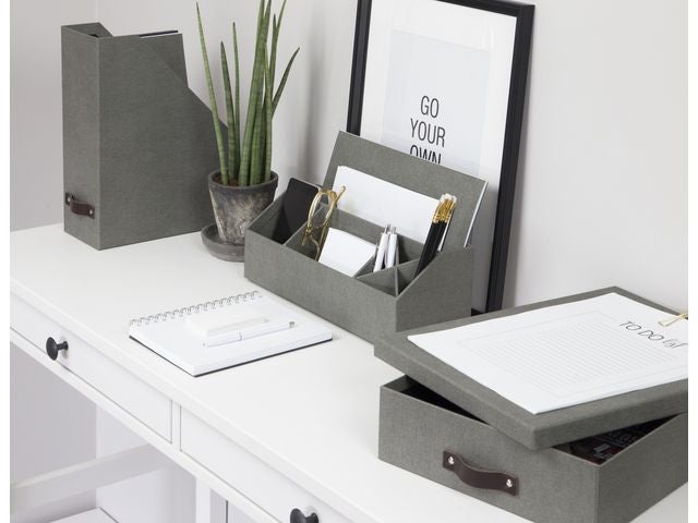 Tidsskriftsamler Bigso Estelle grå